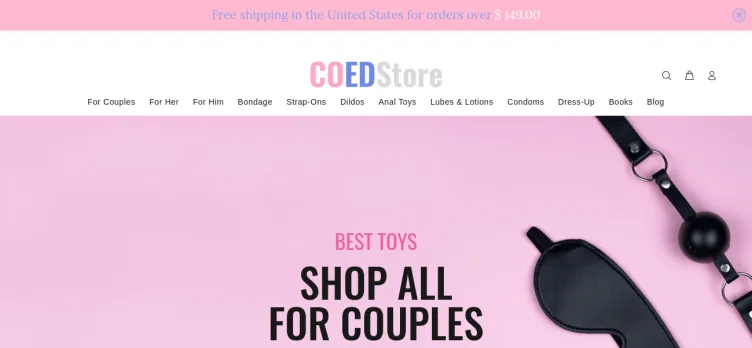 Screenshot COEDStore