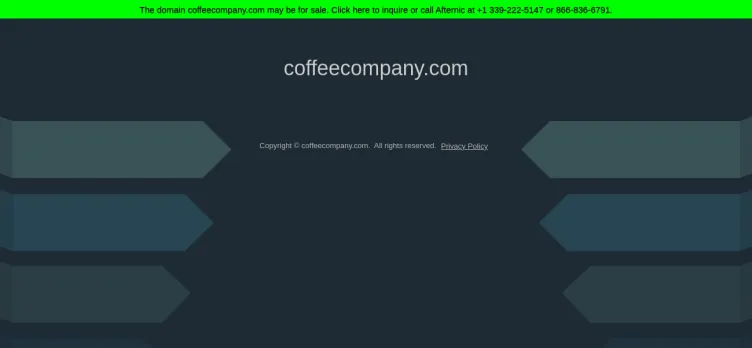 Screenshot Coffee Company