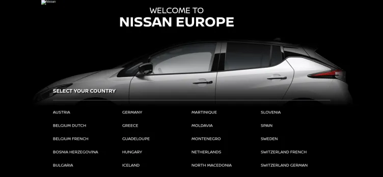 Screenshot Nissan