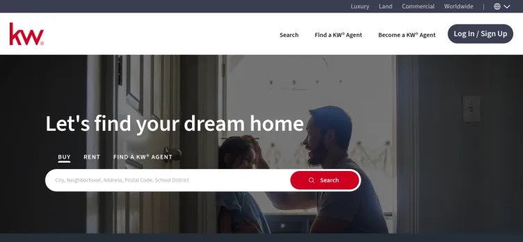 Screenshot Keller Williams Realty