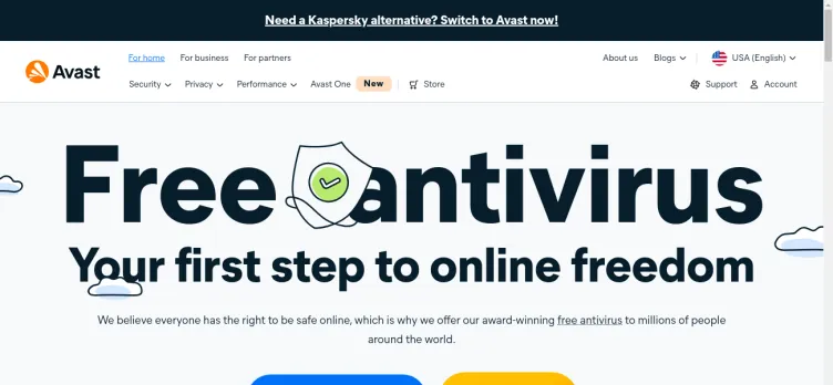 Screenshot Avast Software