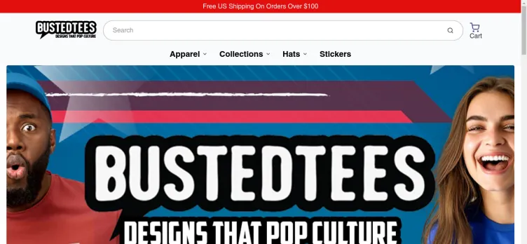 Screenshot BustedTees