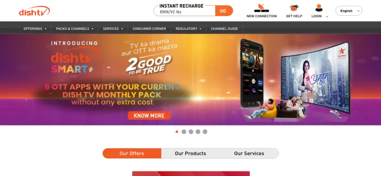 Screenshot DishTV India