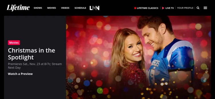 Screenshot Lifetime TV