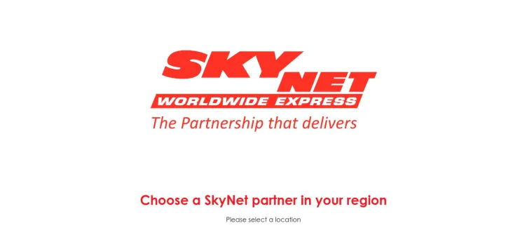 Screenshot Skynet Worldwide Express