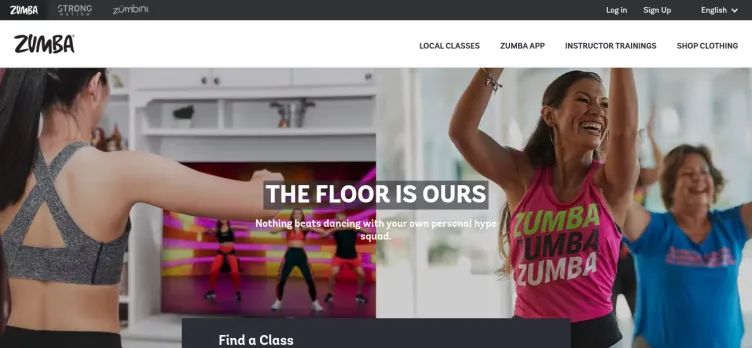 Screenshot Zumba