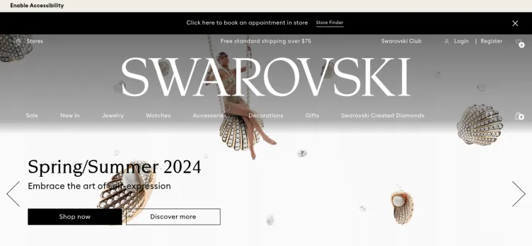 Screenshot Swarovski