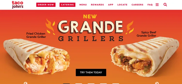 Screenshot Taco John's