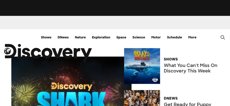 Screenshot Discovery Channel