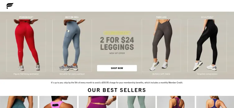 Screenshot Fabletics