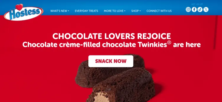 Screenshot Hostess Brands