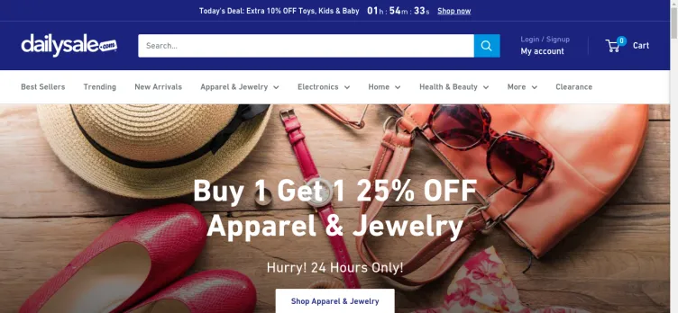 Screenshot DailySale.com