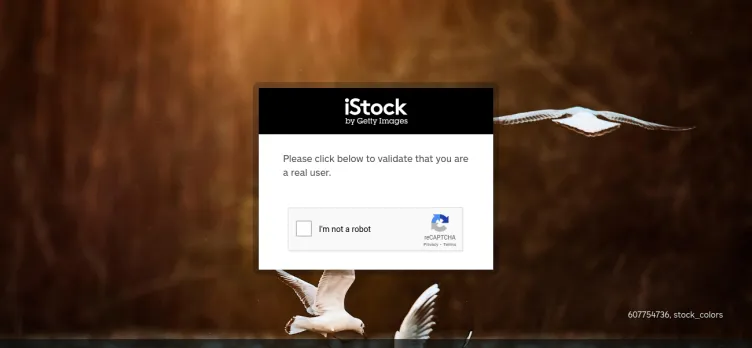 Screenshot iStockPhoto