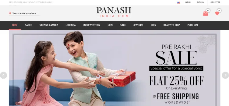 Screenshot PanashIndia