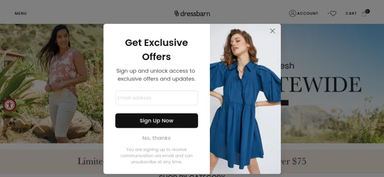 Screenshot Dressbarn