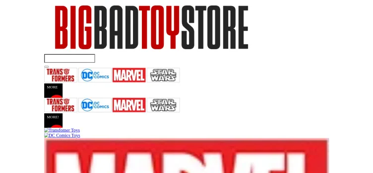 Screenshot BigBadToyStore