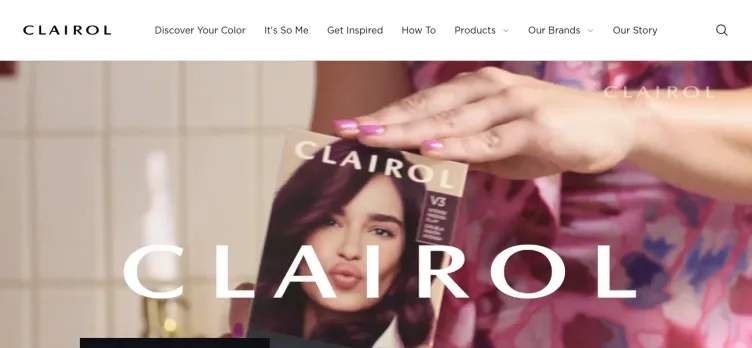 Screenshot Clairol