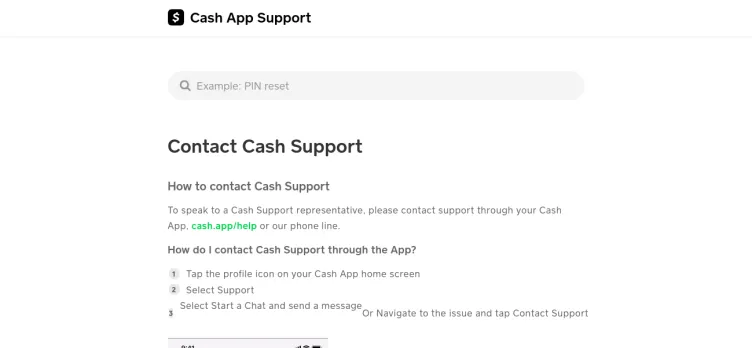 Screenshot Cash App