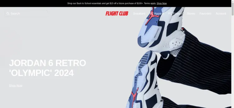 Screenshot Flight Club