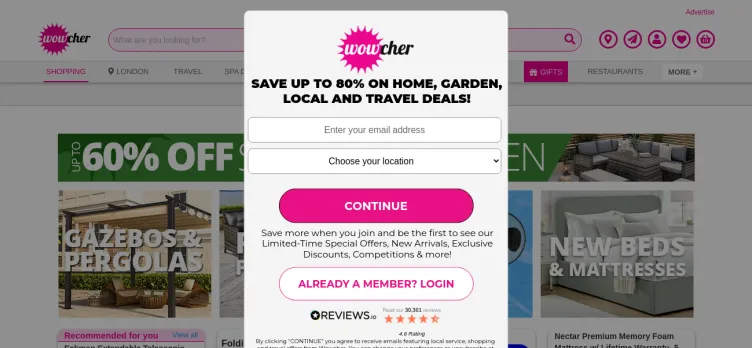 Screenshot Wowcher