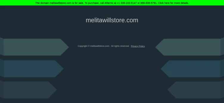 Screenshot Melitawill Store