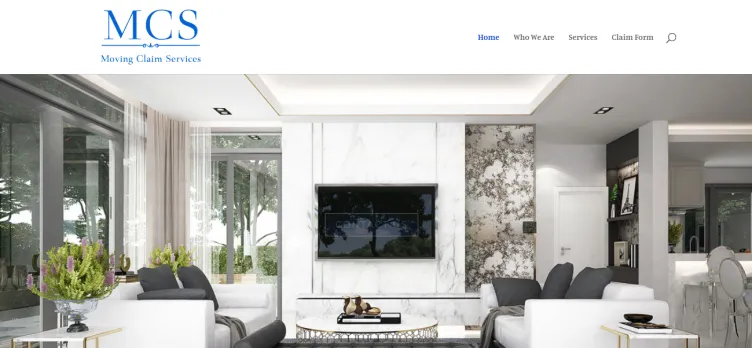 Screenshot Moving Claim Services