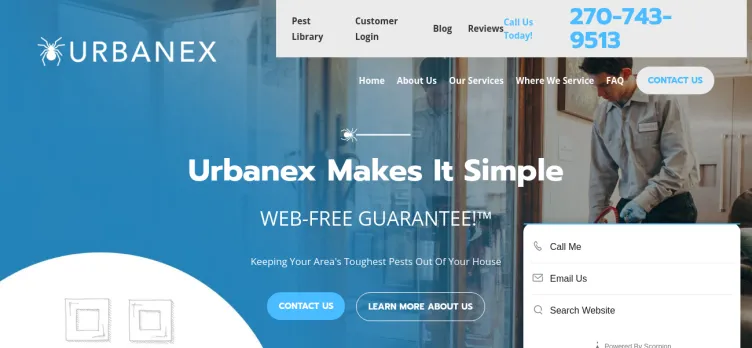 Screenshot Urbanex