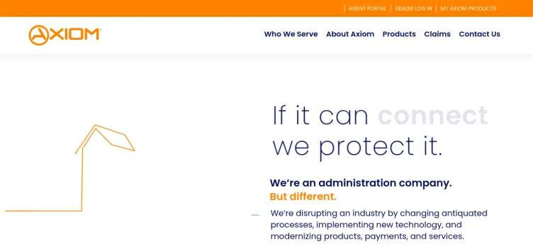 Screenshot Axiom Product Administration