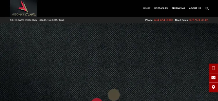 Screenshot Automax Atlanta