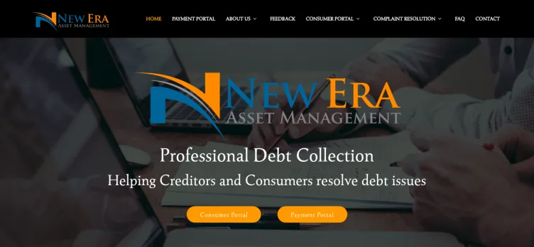 Screenshot New Era Asset Management