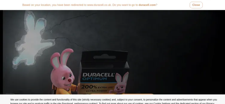 Screenshot Duracell