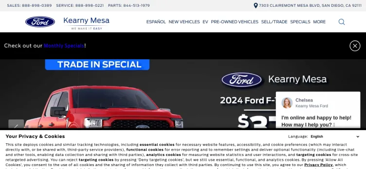 Screenshot Kearny Mesa Ford