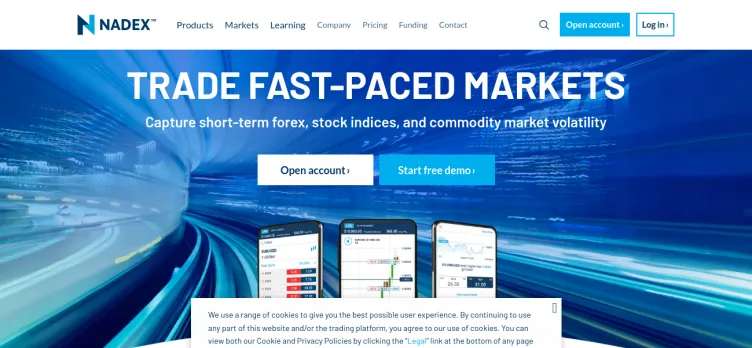 Screenshot Nadex