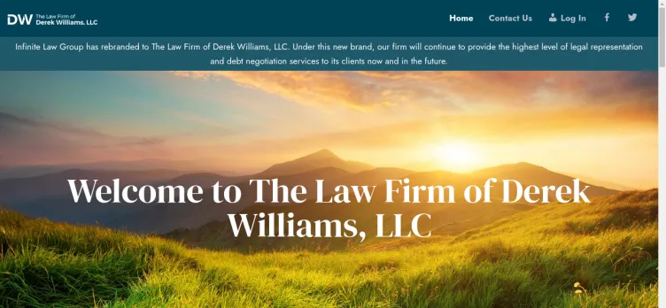 Screenshot Infinite Law Group