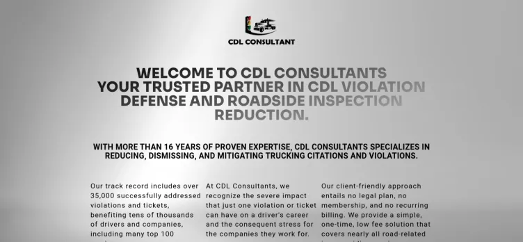 Screenshot CDL Consultant