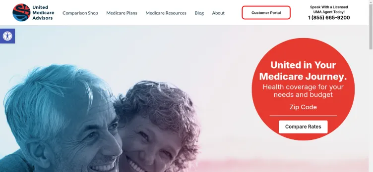 Screenshot United Medicare Advisors