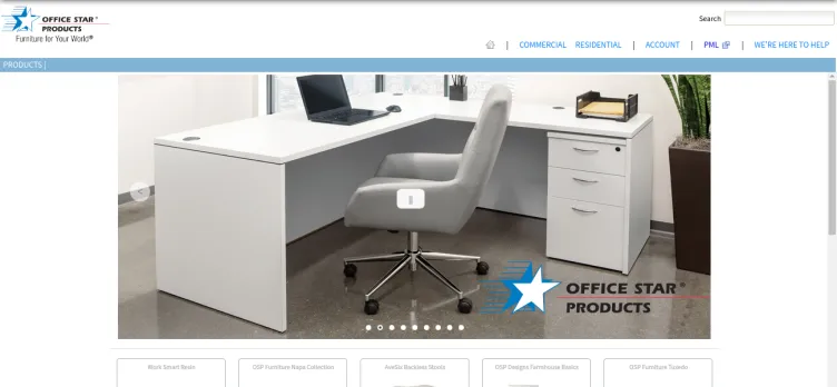 Screenshot Office Star Products