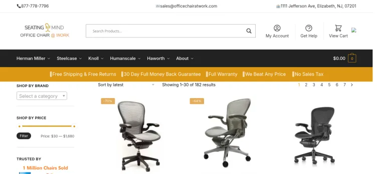 Screenshot Office Chair @ Work