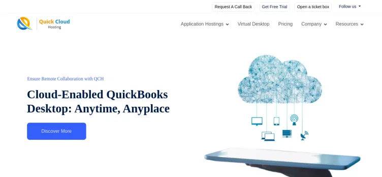 Screenshot Quick Cloud Hosting