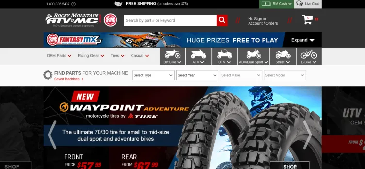 Screenshot Rocky Mountain ATV