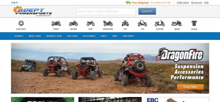 Screenshot Adeptpowersports