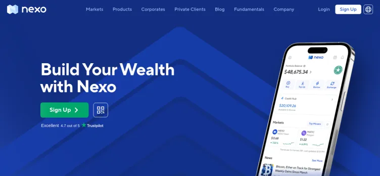 Screenshot Nexo