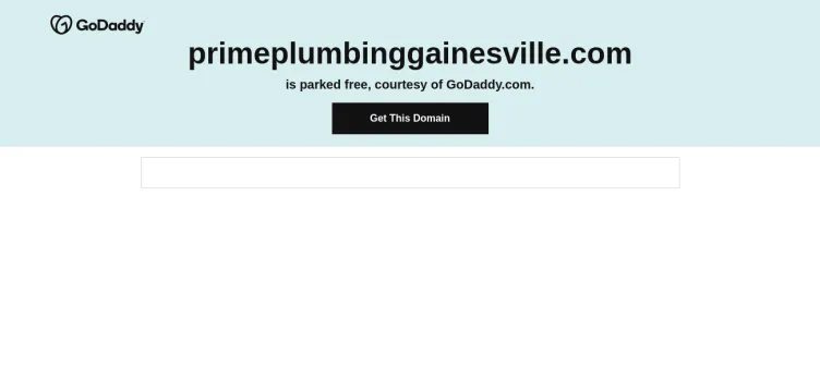 Screenshot Prime Plumbing Service