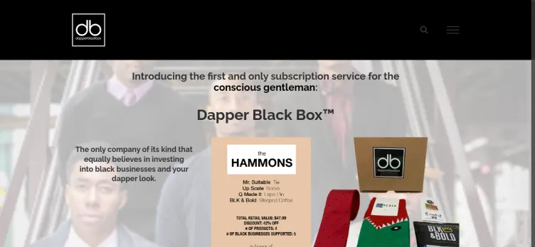 Screenshot Dapper Black Box