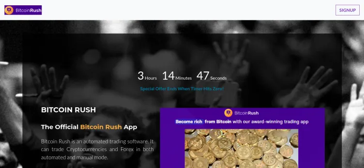 Screenshot Bitcoin Rush