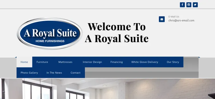 Screenshot A Royal Suite Home Furnishings