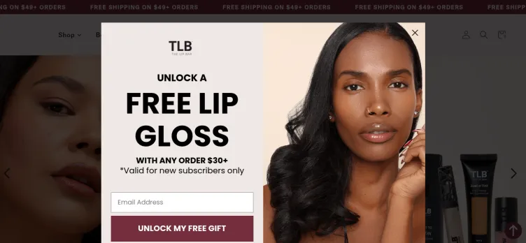 Screenshot The Lip Bar