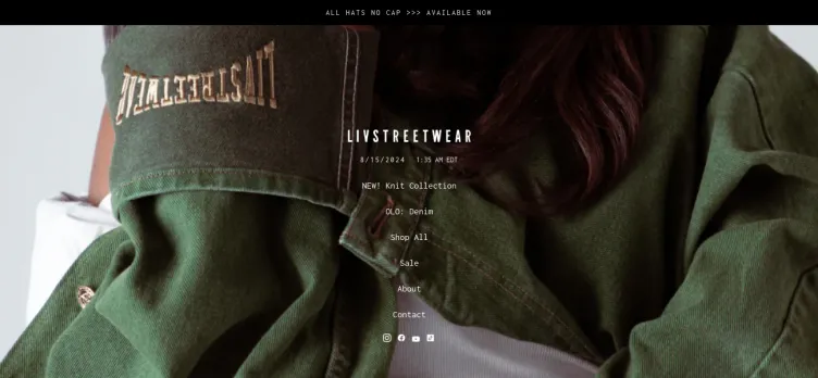 Screenshot LIVSTREETWEAR