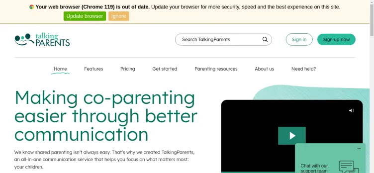 Screenshot Talking Parents