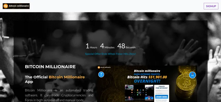 Screenshot Bitcoin-millionaire